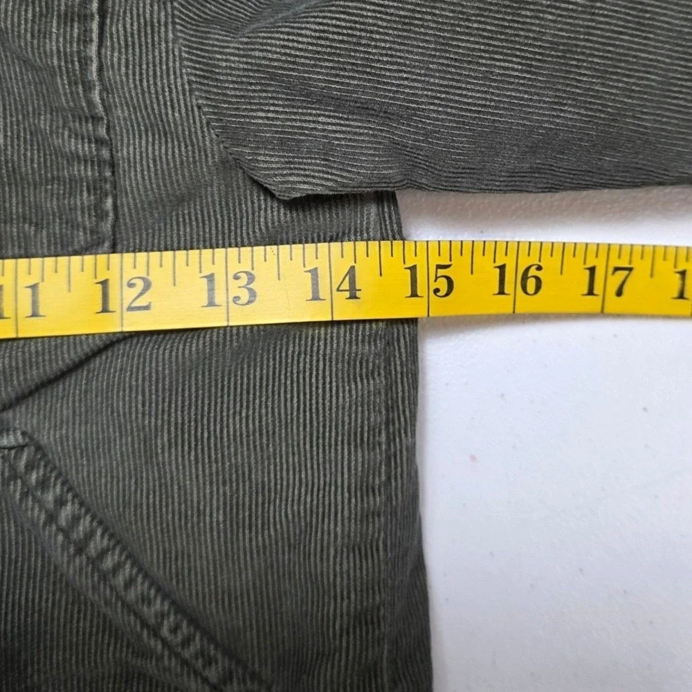 Old Navy Corduroy Shacket Sherpa Lined Heritage Green Cotton Jacket 4T Kids Fall